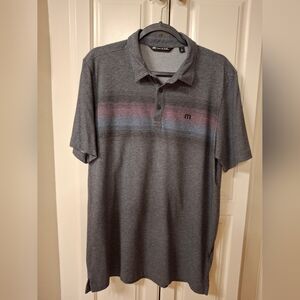 Nwot Men's Gray Polo Shirt by Travis Mathew